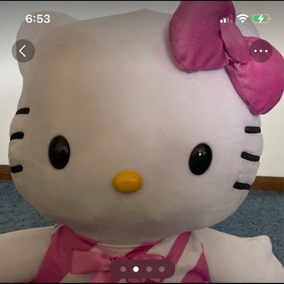 NWT HELLO KITTY PINK PLUSH - Picture 2 of 4